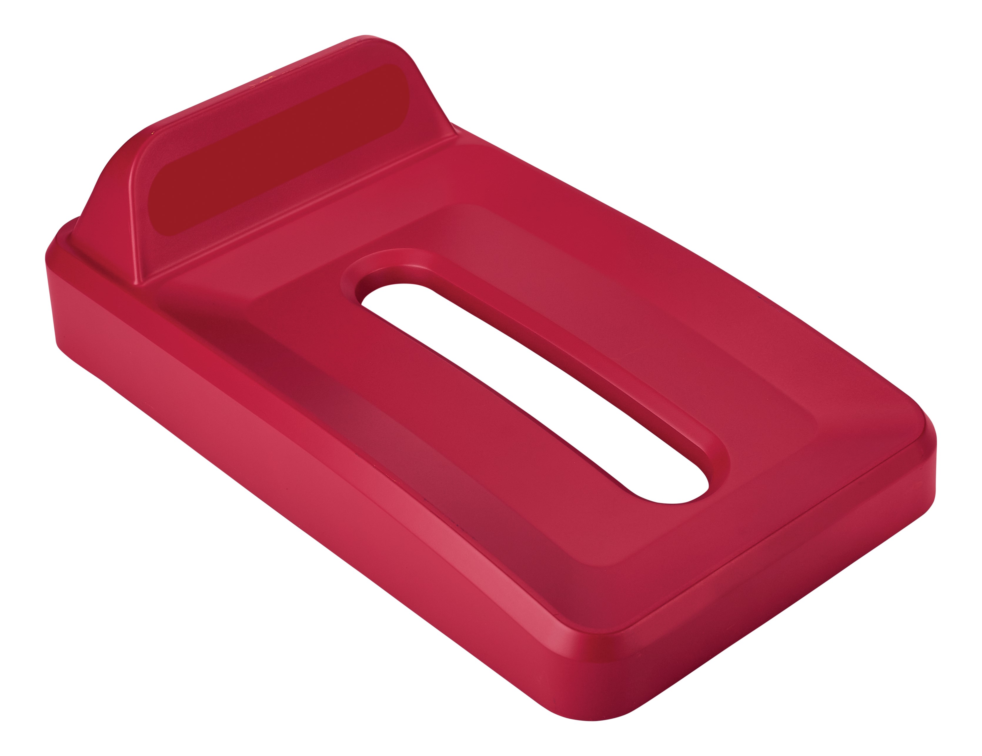 Slim Jim® recycling lids are designed to make recycling easier with consistent color-coding, lid openings and waste stream options