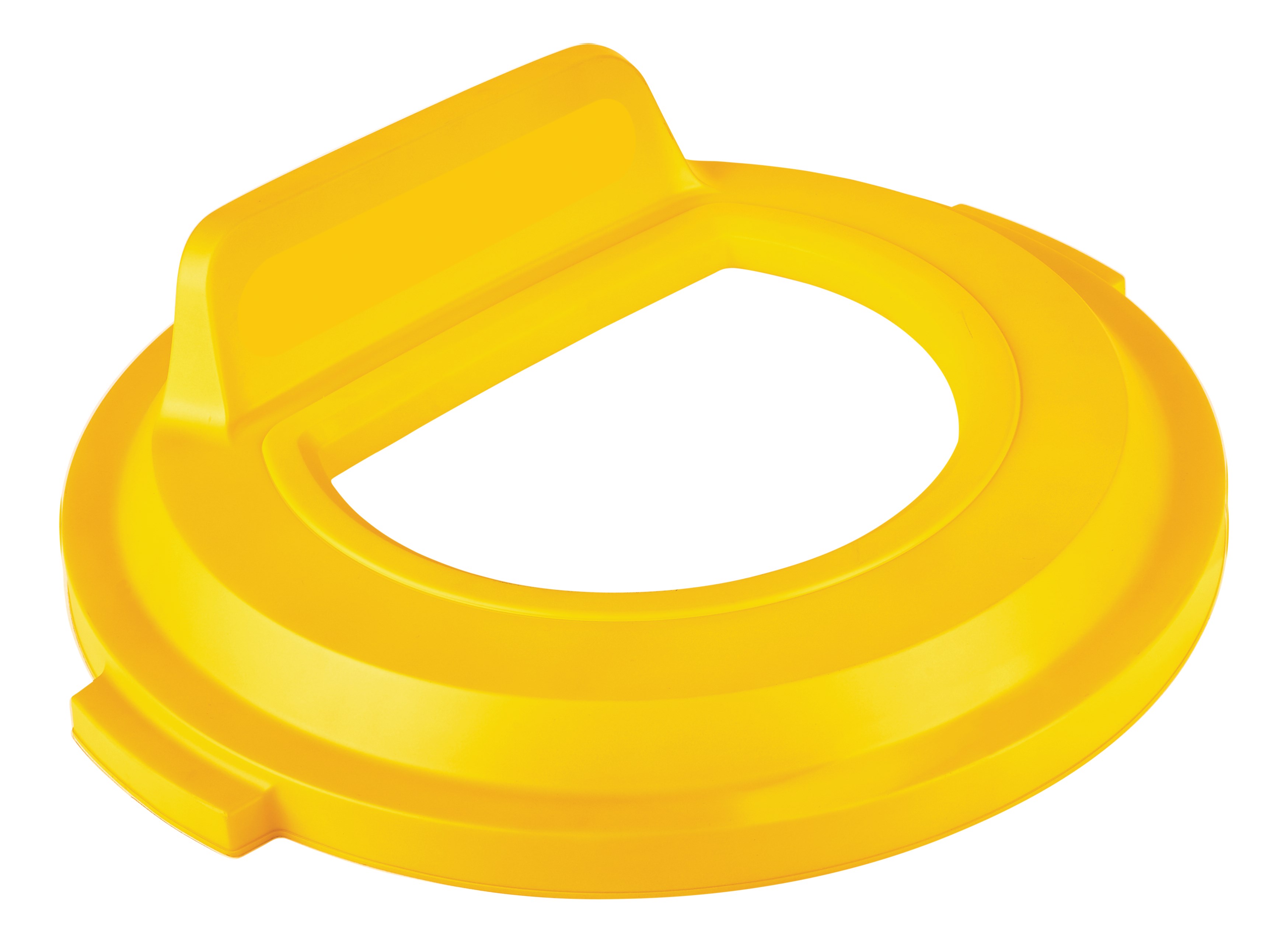 The Rubbermaid Commercial BRUTE® recycling lids are designed to make recycling easier with consistent color-coding, lid openings and waste stream options.