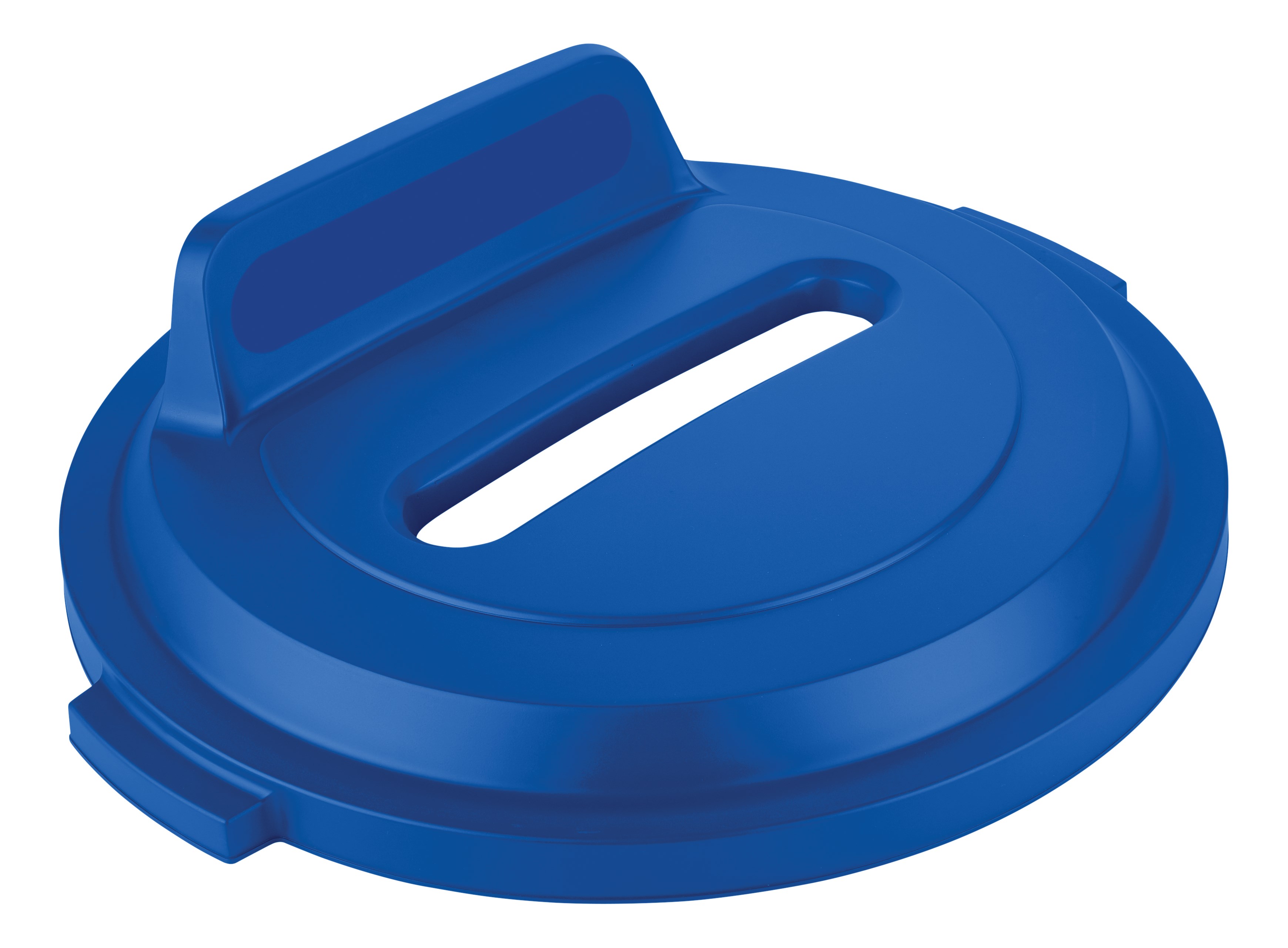The Rubbermaid Commercial BRUTE® recycling lids are designed to make recycling easier with consistent color-coding, lid openings and waste stream options.