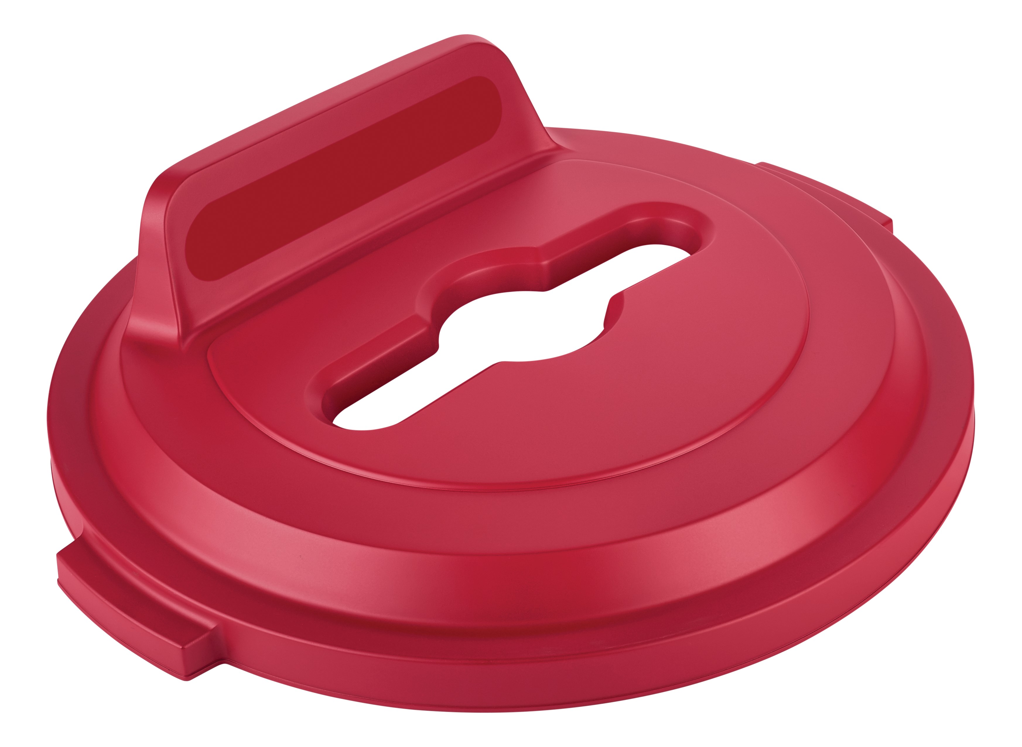 The Rubbermaid Commercial BRUTE® recycling lids are designed to make recycling easier with consistent color-coding, lid openings and waste stream options.