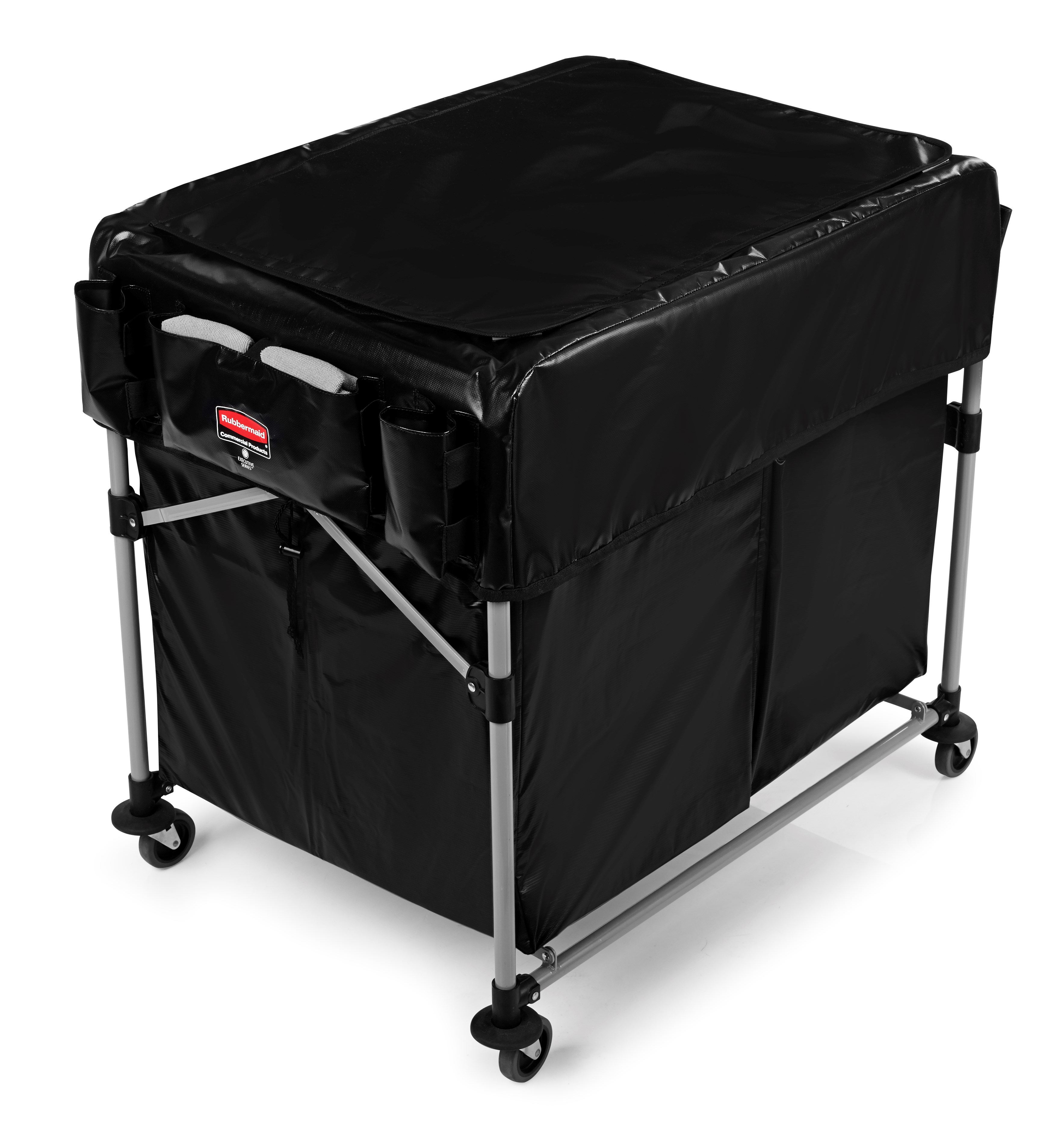 The Rubbermaid Commercial 1871646 Executive Series X-Cart bag, Black.