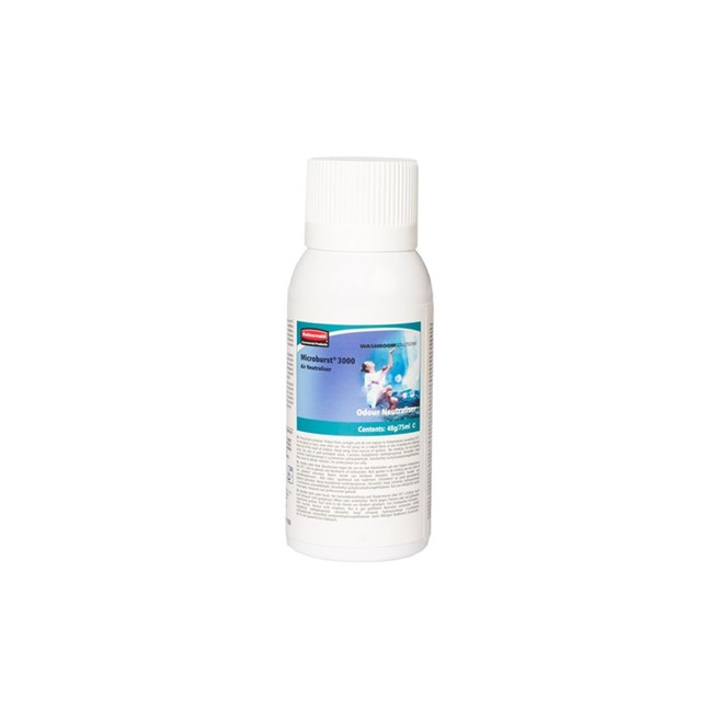 Las recargas Microburst® 3000 tienen fragancias frescas de alta calidad que duran 3000 pulverizaciones o hasta 90 días.