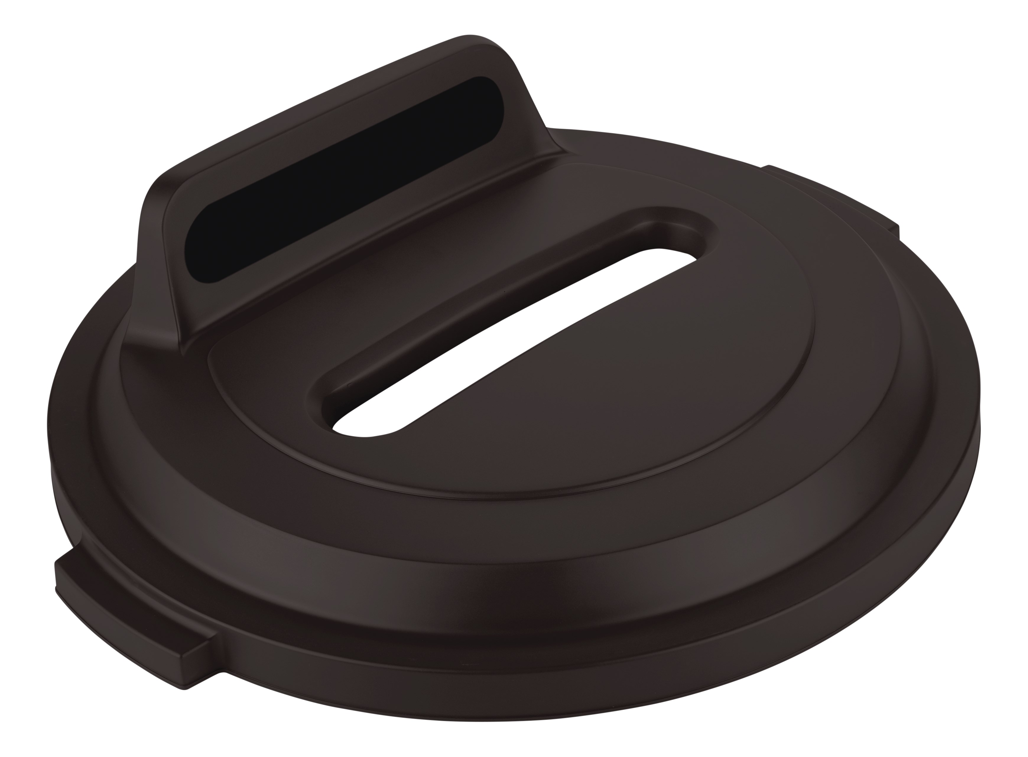 The Rubbermaid Commercial BRUTE® recycling lids are designed to make recycling easier with consistent color-coding, lid openings and waste stream options.