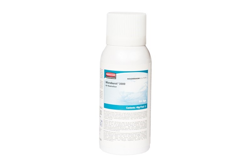 Microburst® 3000 refills feature high quality, fresh fragrances that last for 3000 sprays or up to 90 days.