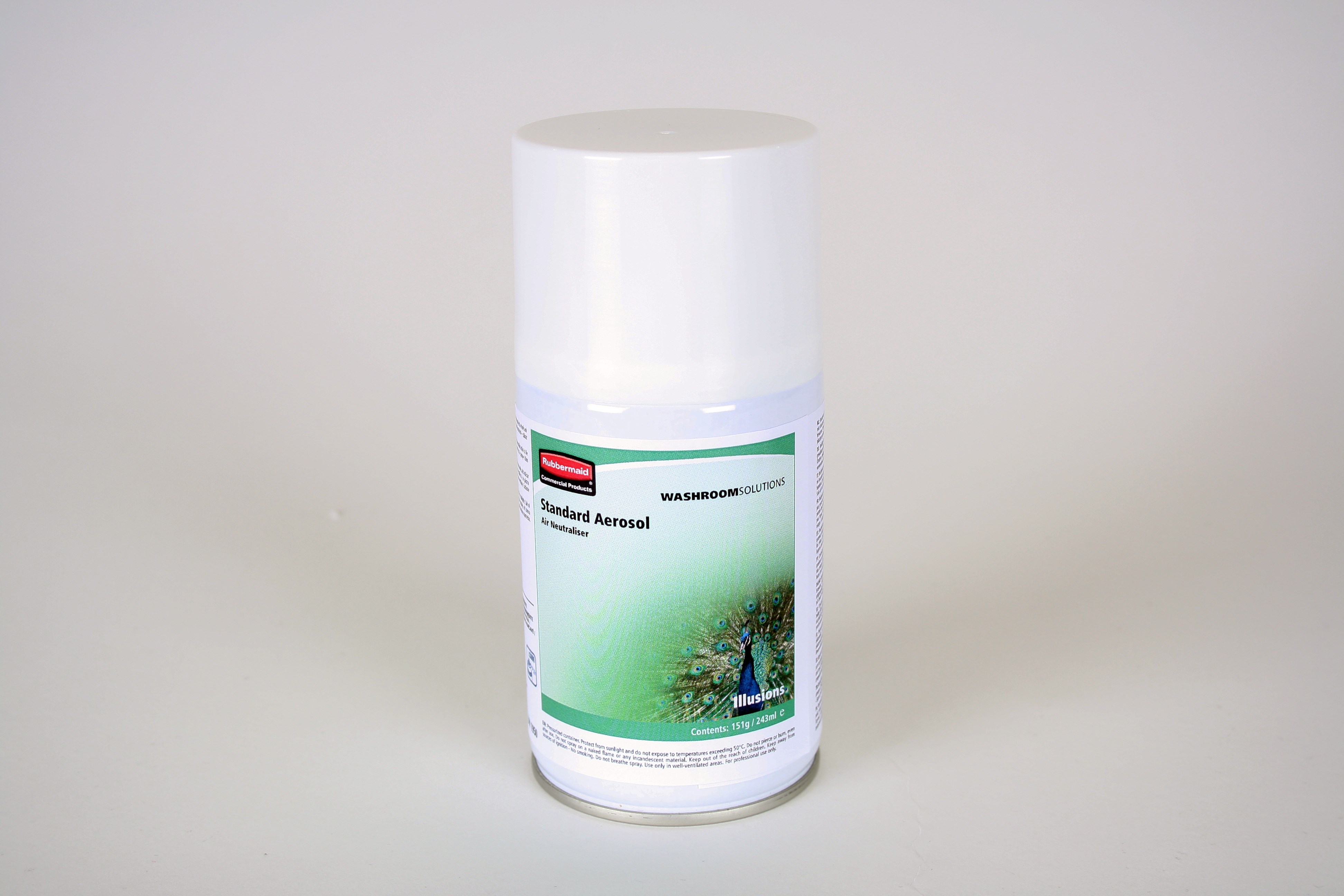 The Rubbermaid Commercial Standard Aerosol refills feature high quality, fresh fragrances that effectively eliminate bad odours.