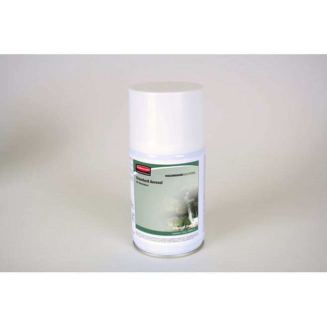 The Rubbermaid Commercial Standard Aerosol refills feature high quality, fresh fragrances that effectively eliminate bad odours.