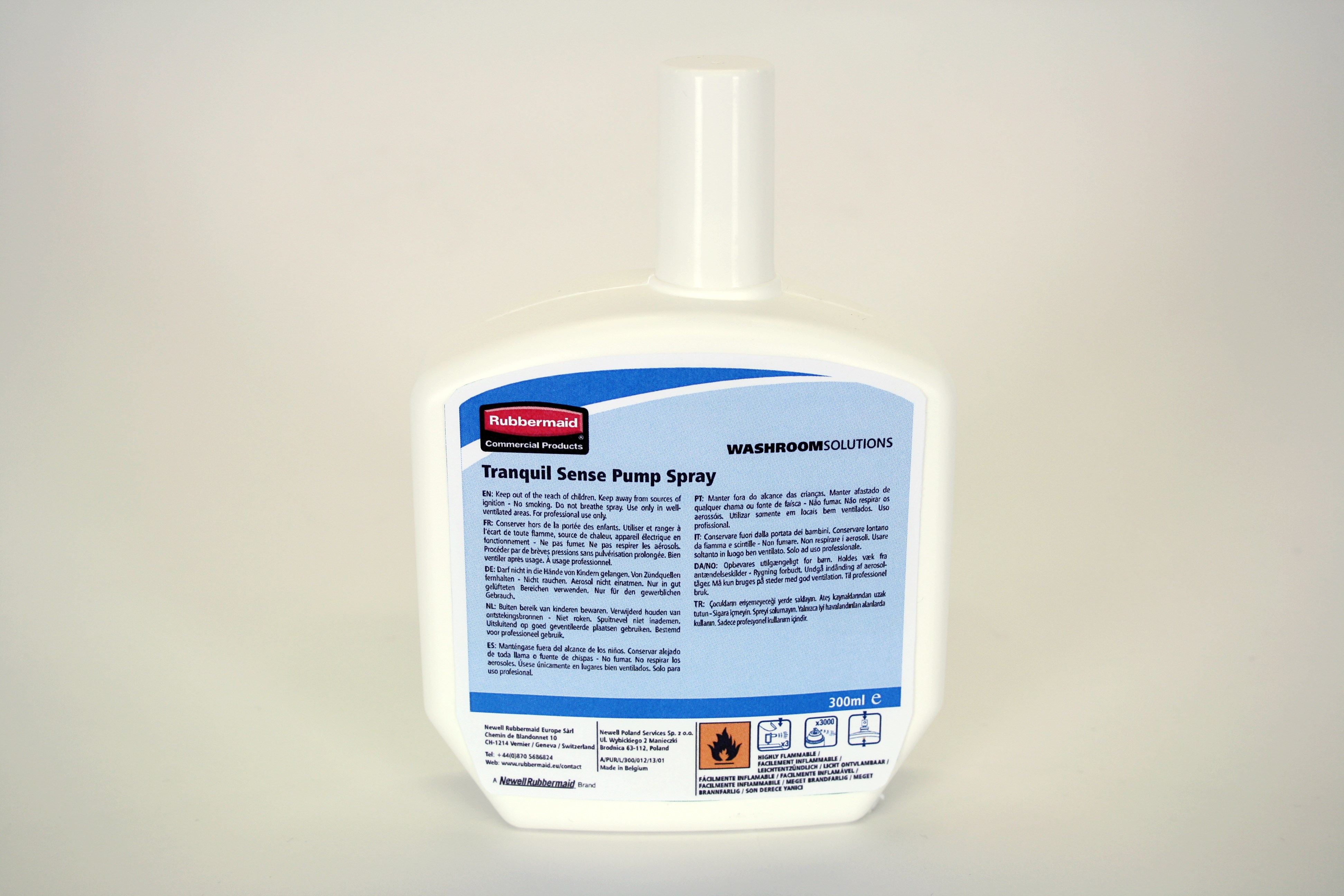 The pump spray system is a great air care alternative to aerosol systems.