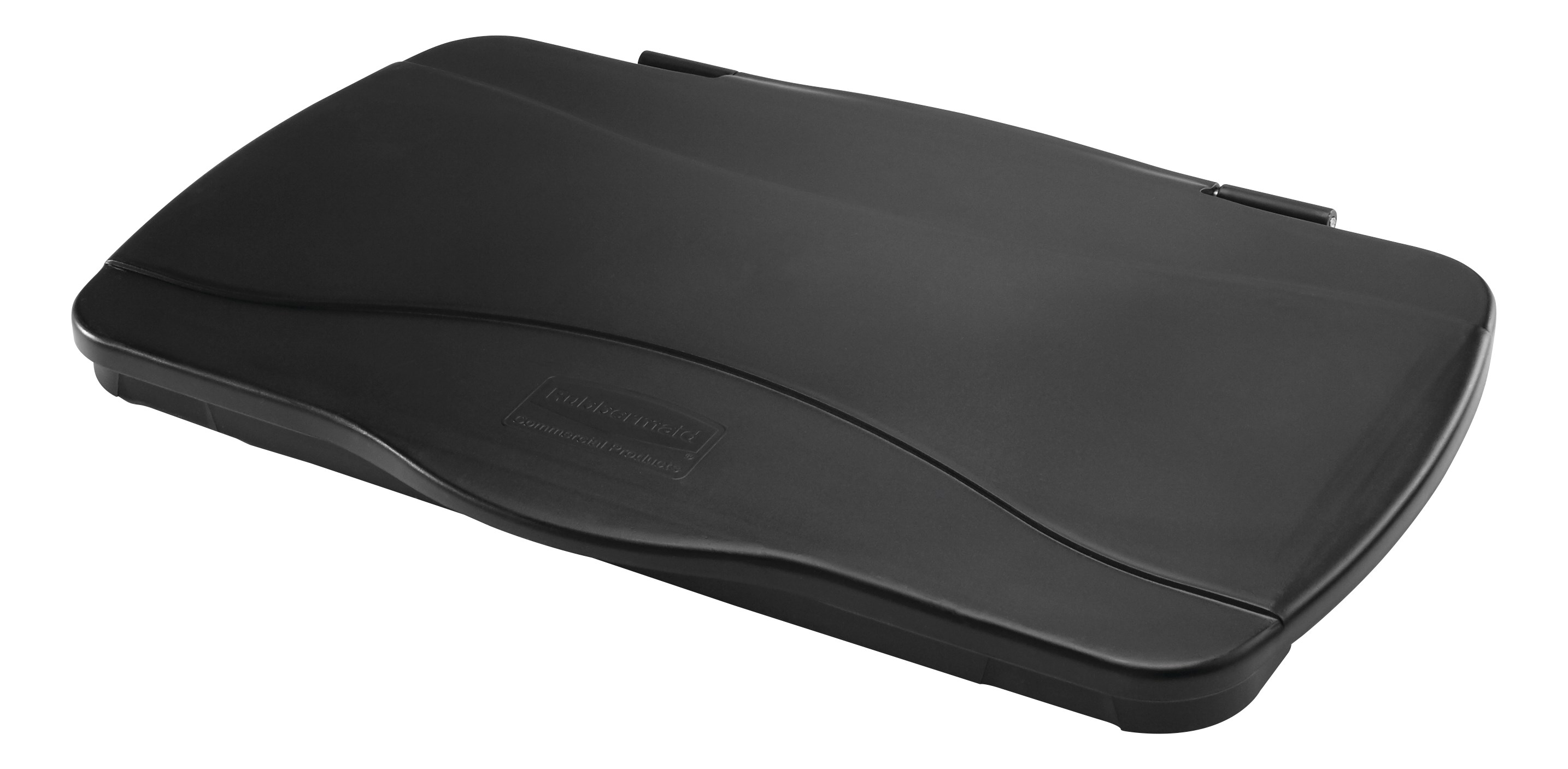 The Rubbermaid Commercial Executive Series Slim Jim® Hinged Lid promotes recycling and improves productivity.