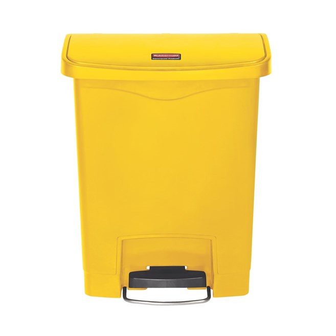 Le collecteur à pédale Rubbermaid Slim Jim® se distingue par sa forme élancée et son faible encombrement, ce qui permet de l’utiliser dans les espaces les plus exigus. Les collecteurs à pédale Slim Jim® sont conçus dans des matériaux de qualité supérieure et répondent aux exigences d'efficacité, de sécurité et de résistance de tous les environnements.