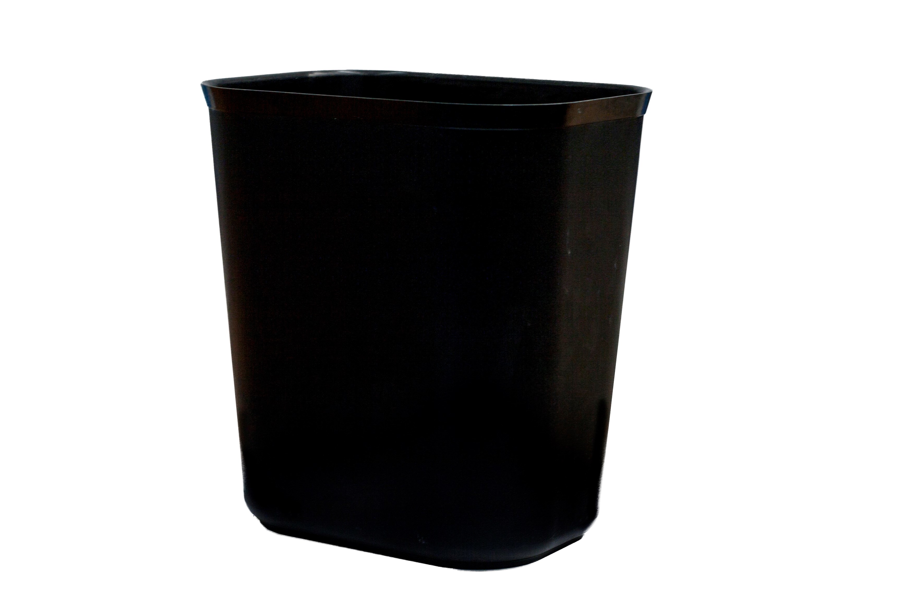 Der feuerfeste Abfallkorb von Rubbermaid Commercial zeichnet sich durch seine moderne Form und die UL-Zertifizierung aus.