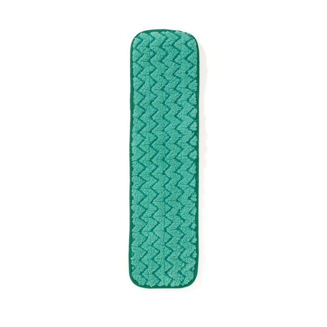 Las mopas para limpieza en seco de microfibra Rubbermaid Commercial HYGEN™ atrapan y retienen el polvo, la suciedad y los residuos.
