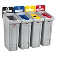 An adaptable recycling solution offers a front-of-house look with back-of-house functionality.