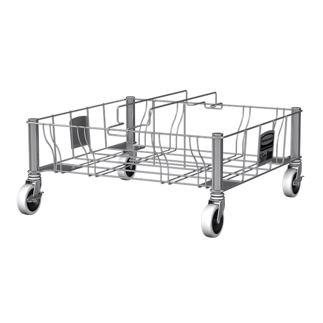 Slim Jim® Stainless Steel Double Dolly is designed to support and transport Vented Slim Jim® containers smoothly and efficiently through any commercial facility.