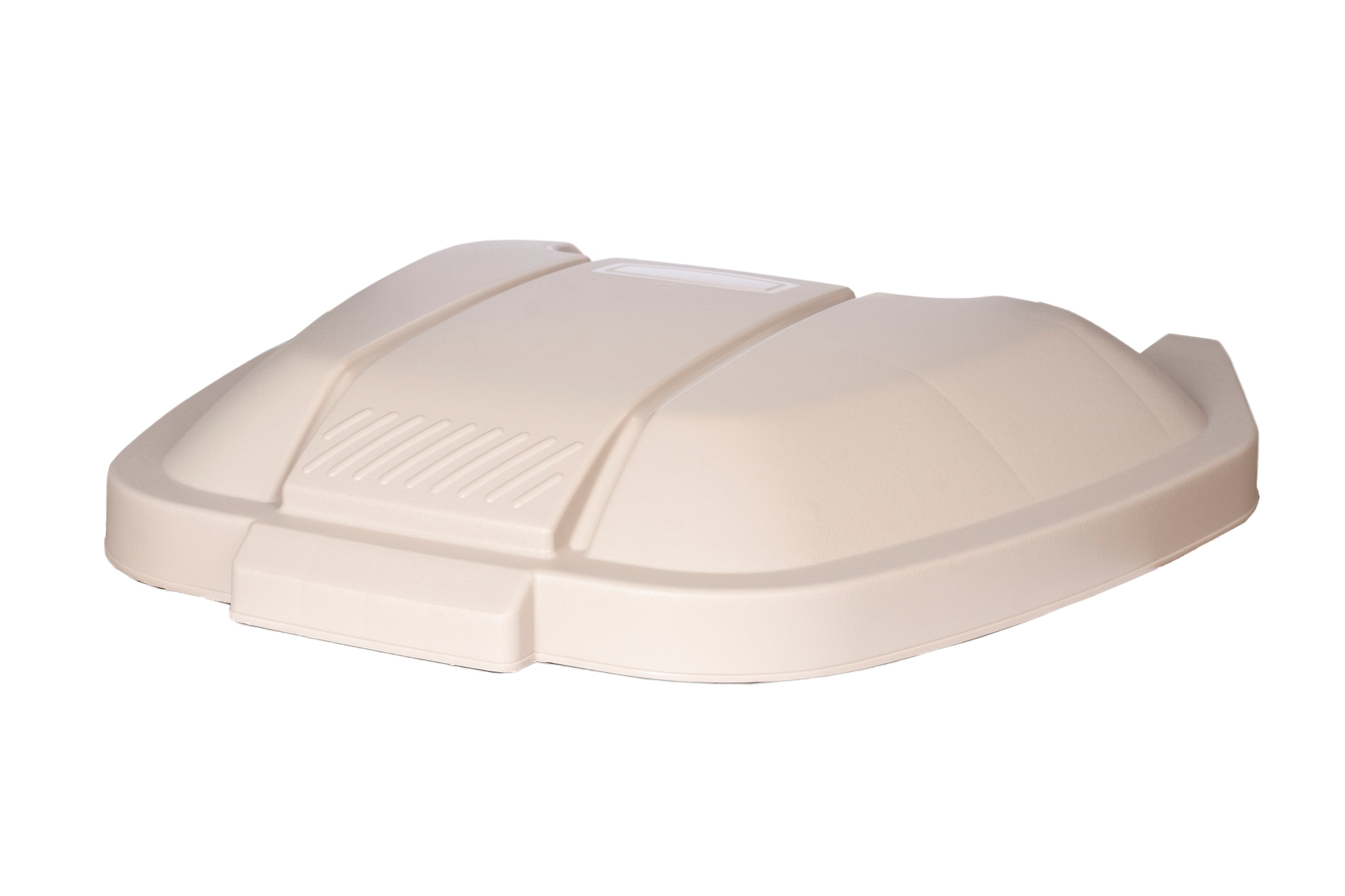 Curver mobiele rolcontainer deksel beige