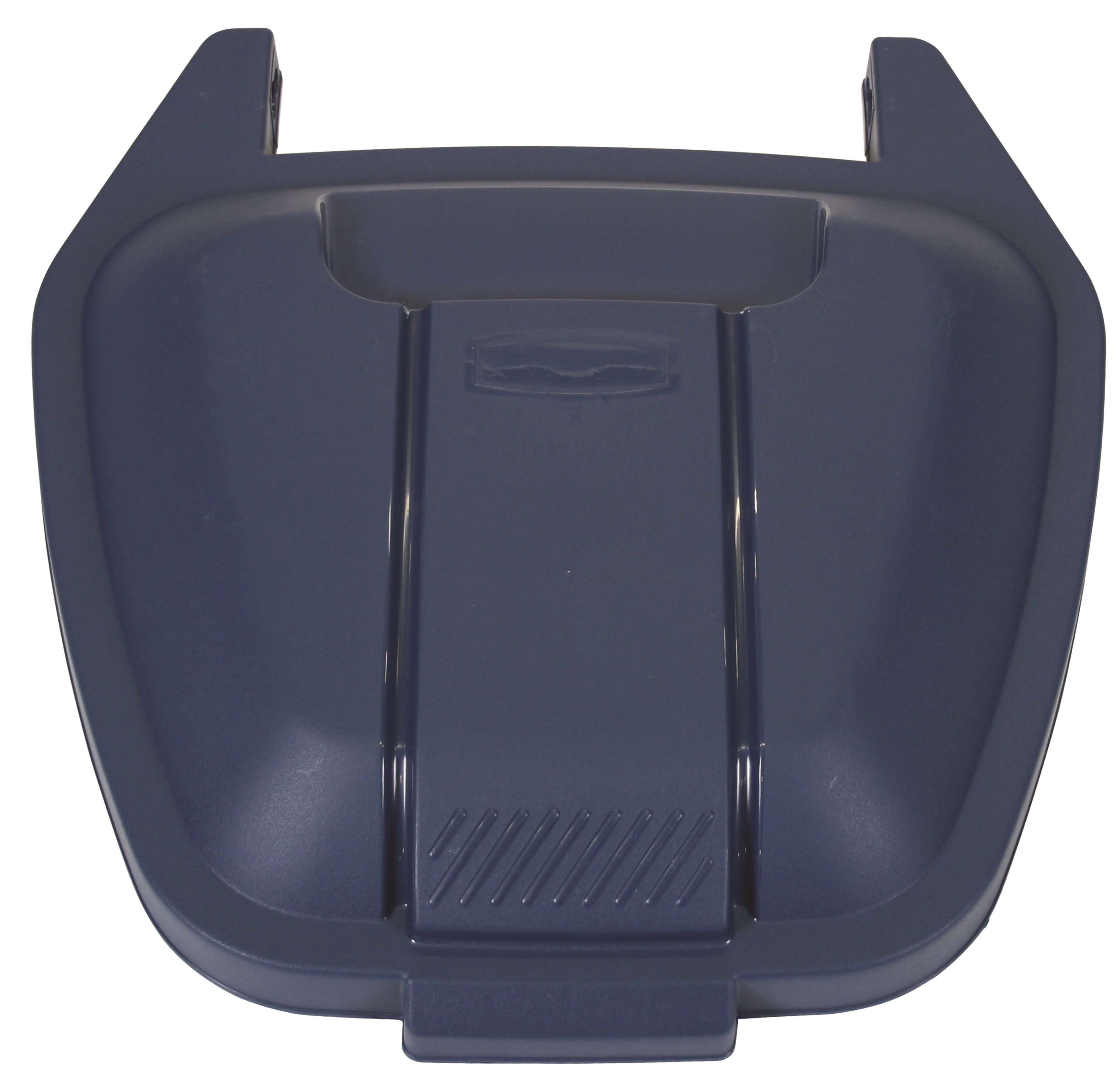 Couvercle bleu pour bac roulant