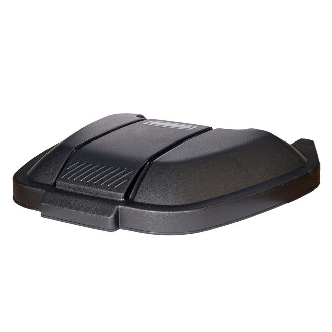 mobiler Rollcontainer, Deckel, schwarz