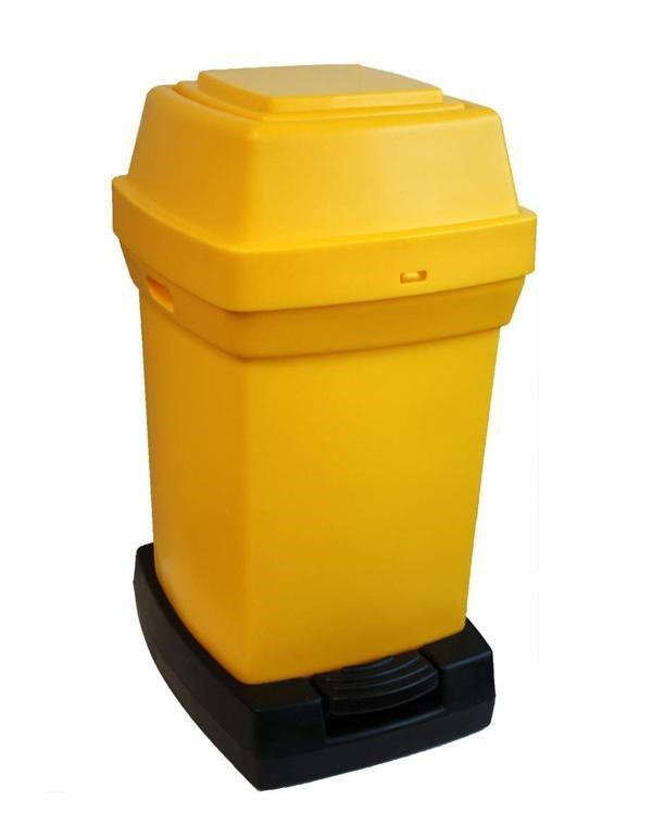 High capacity bins for disposing of used nappies.