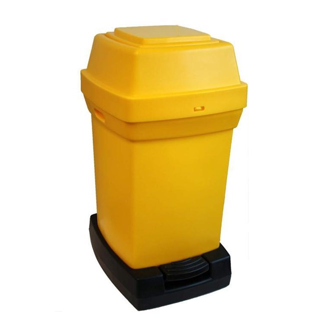 High capacity bins for disposing of used nappies.