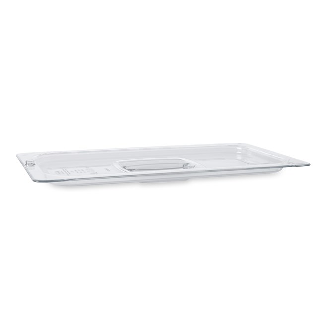 Insert pan cover with peg hole for sanitary drying