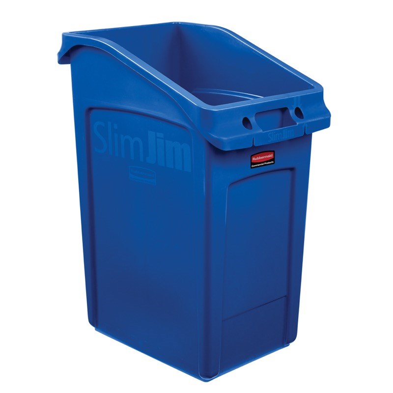 Les collecteurs encastrables Rubbermaid Slim Jim® offrent une solution spécialement conçue pour éliminer efficacement les déchets dans un espace réduit.