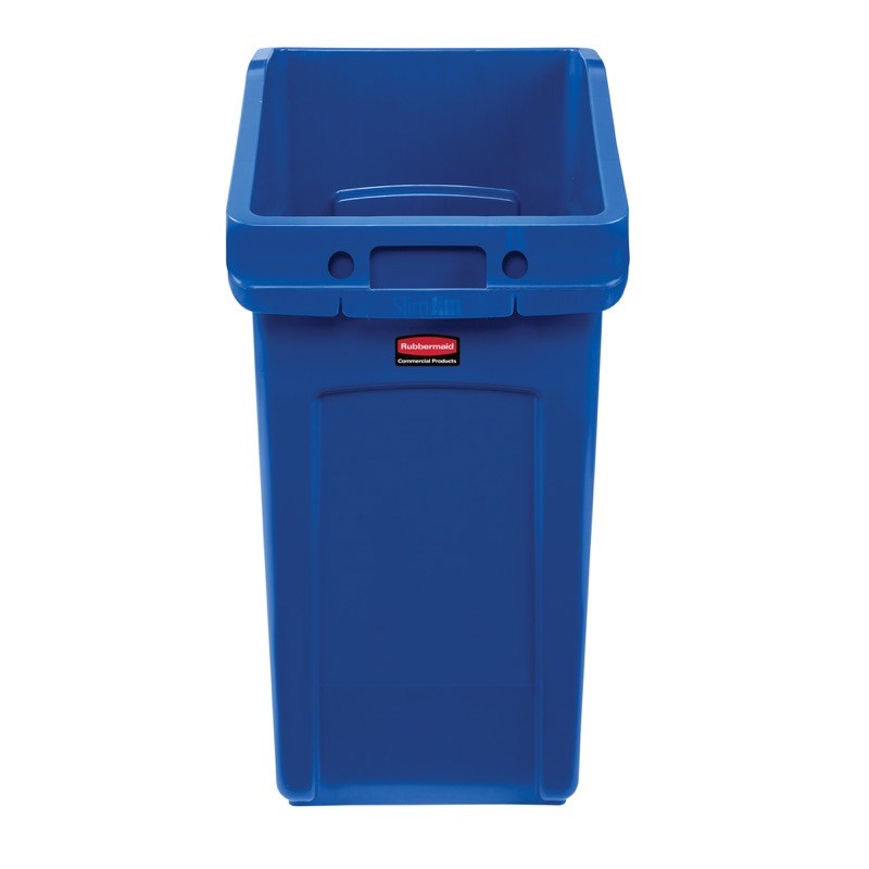 Les collecteurs encastrables Rubbermaid Slim Jim® offrent une solution spécialement conçue pour éliminer efficacement les déchets dans un espace réduit.