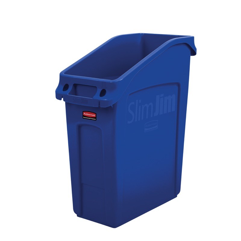 Les collecteurs encastrables Rubbermaid Slim Jim® offrent une solution spécialement conçue pour éliminer efficacement les déchets dans un espace réduit.