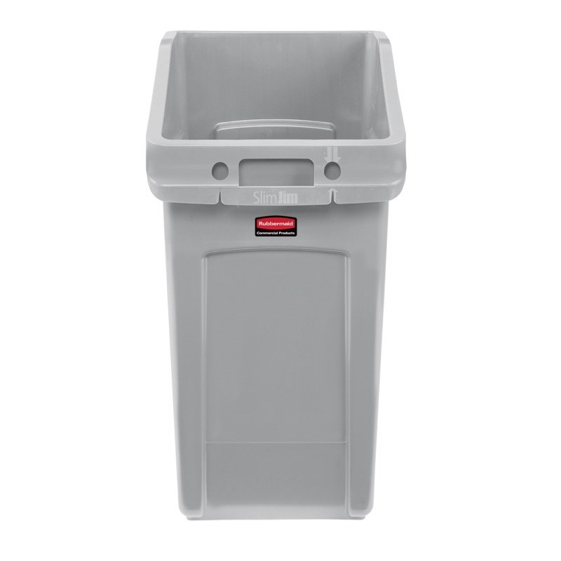 Les collecteurs encastrables Rubbermaid Slim Jim® offrent une solution spécialement conçue pour éliminer efficacement les déchets dans un espace réduit.