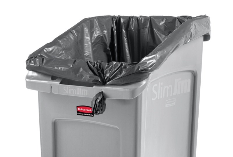 Les collecteurs encastrables Rubbermaid Slim Jim® offrent une solution spécialement conçue pour éliminer efficacement les déchets dans un espace réduit.