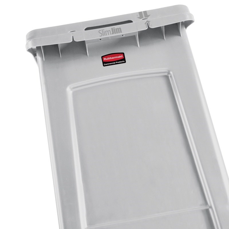 Les collecteurs encastrables Rubbermaid Slim Jim® offrent une solution spécialement conçue pour éliminer efficacement les déchets dans un espace réduit.