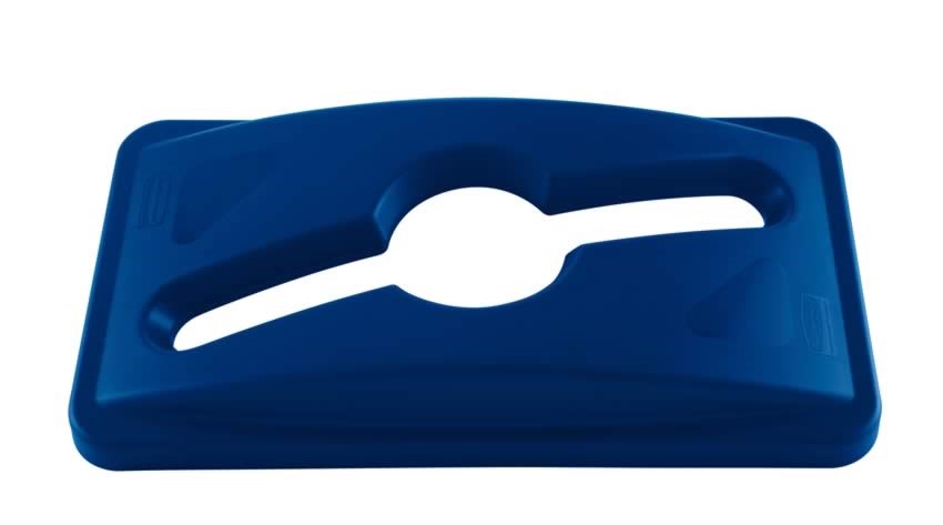 Upgrade your Slim Jim® Recycling Station with a durable, easy-to-install lid insert designed to support streamlined and efficient waste separation in any environment.