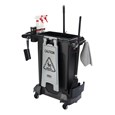 Le kit porte-accessoires Rubbermaid Slim Jim® est un système spécialement conçu pour ranger et transporter des outils de nettoyage courants.