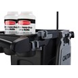 Le kit porte-accessoires Rubbermaid Slim Jim® est un système spécialement conçu pour ranger et transporter des outils de nettoyage courants.