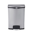 The Rubbermaid Commercial Slim Jim® Step-On Container features a slim profile and sShopping Centre footprint to fit in tightest spaces. Slim Jim® Step-On containers are constructed with premium-quality materials and meet the needs of any environment with efficiency, safety, and durability.
