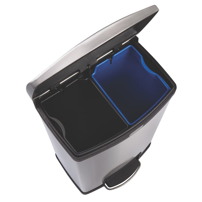 The Rubbermaid Commercial Slim Jim® Step-On Container features a slim profile and footprint to fit in tightest spaces. Slim Jim® Step-On containers are constructed with premium-quality materials and meet the needs of any environment with efficiency, safety, and durability.