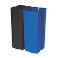 De Rubbermaid Commercial Slim Jim® Front Step-On Binnenbak heeft een langere levensduur dan de Rubbermaid Commercial Slim Jim® Front Step-On Container (afzonderlijk verkocht). Deze binnenbak is gemaakt van duurzaam, lekvast plastic en heeft gladde contouren voor een eenvoudige reiniging en een haak voor het vastzetten van de zak.
