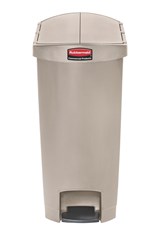 Slim Jim® de pedal lateral de resina 50 l beige