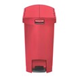 The Rubbermaid Commercial Slim Jim® Step-On Container features a slim profile and footprint to fit in tightest spaces. Slim Jim® Step-On containers are constructed with premium-quality materials and meet the needs of any environment with efficiency, safety, and durability.