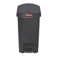 Le collecteur à pédale Rubbermaid Slim Jim® se distingue par sa forme élancée et son faible encombrement, ce qui permet de l’utiliser dans les espaces les plus exigus. Les collecteurs à pédale Slim Jim® sont conçus dans des matériaux de qualité supérieure et répondent aux exigences d'efficacité, de sécurité et de résistance de tous les environnements.