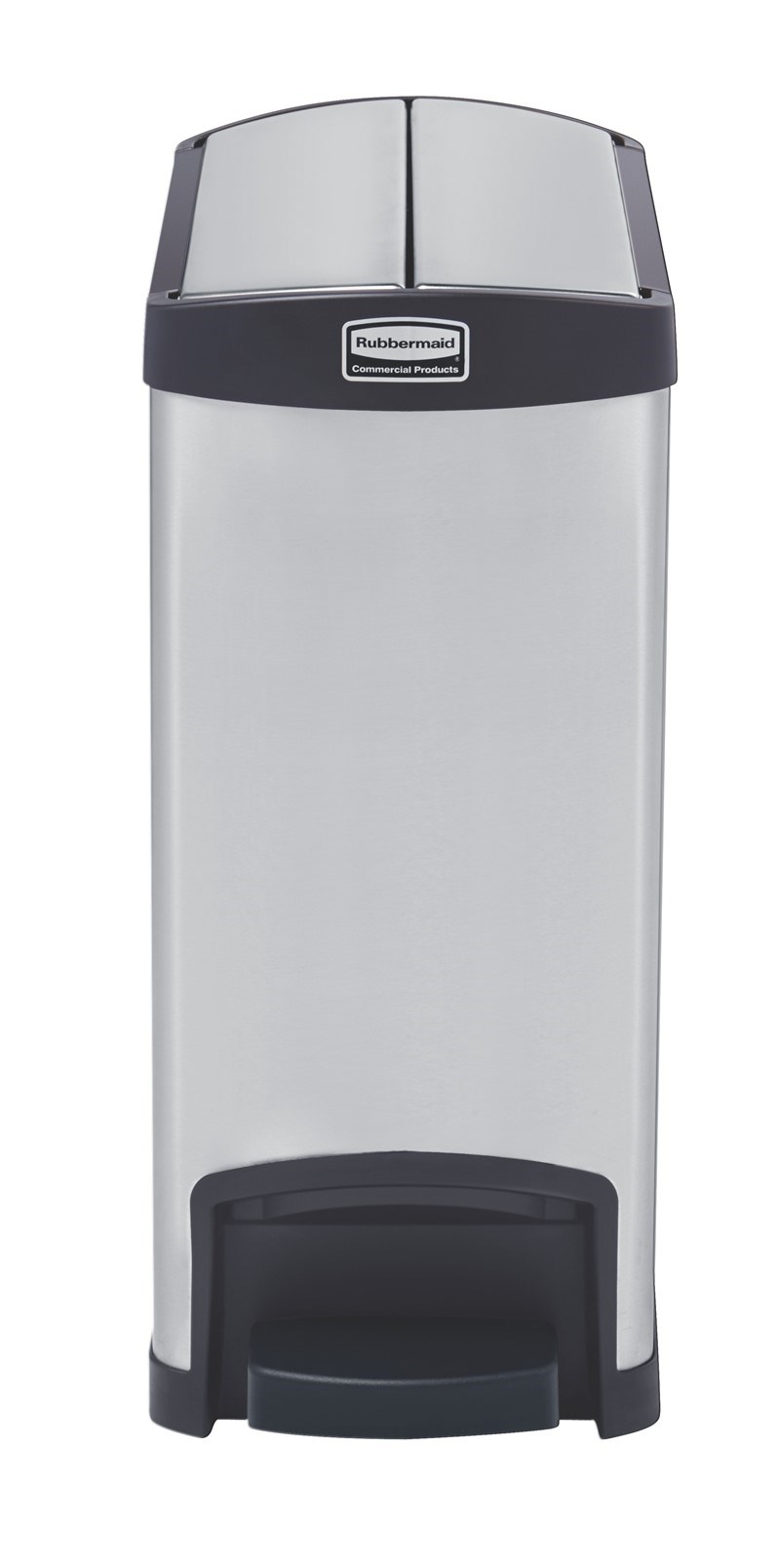 The Rubbermaid Commercial Slim Jim® Step-On Container features a slim profile and footprint to fit in tightest spaces. Slim Jim® Step-On containers are constructed with premium-quality materials and meet the needs of any environment with efficiency, safety, and durability.