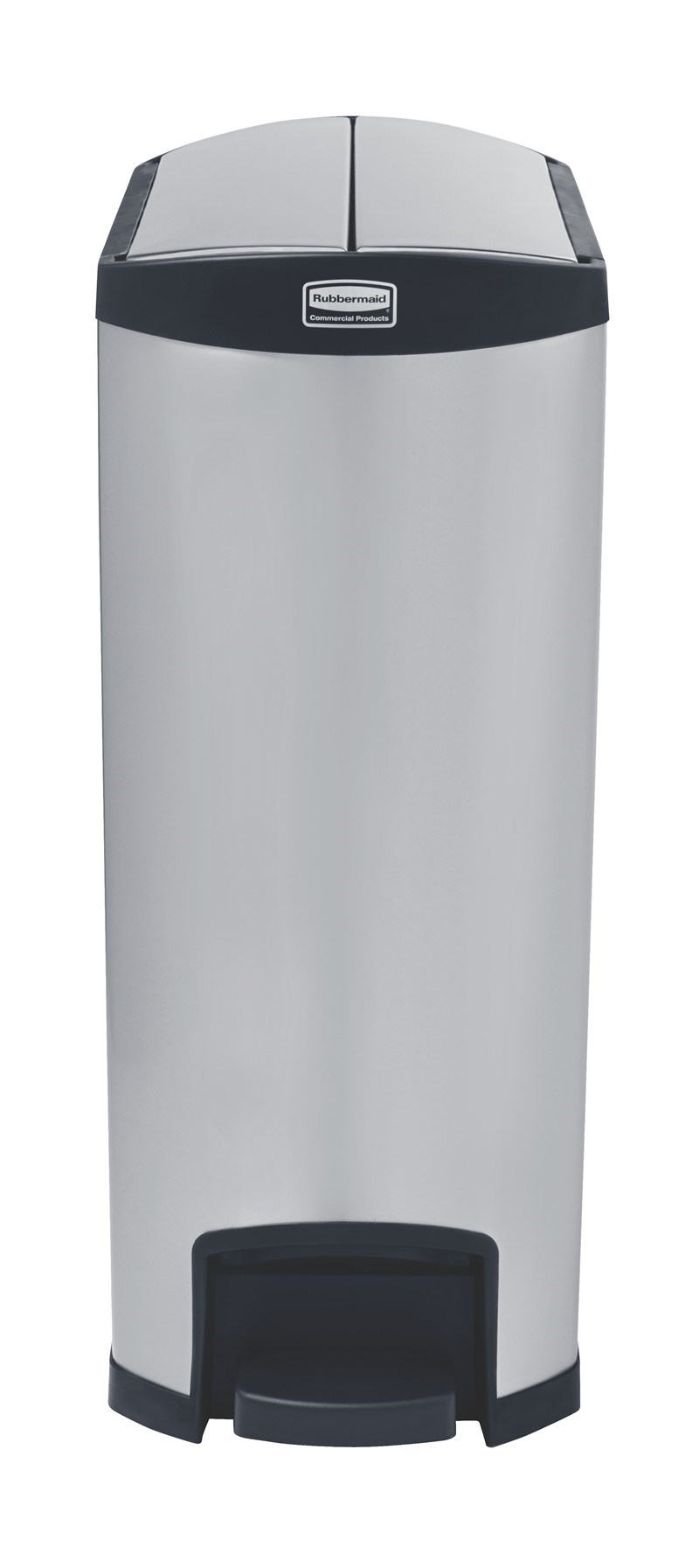 The Rubbermaid Commercial Slim Jim® Step-On Container features a slim profile and footprint to fit in tightest spaces. Slim Jim® Step-On containers are constructed with premium-quality materials and meet the needs of any environment with efficiency, safety, and durability.