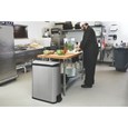 The Rubbermaid Commercial Slim Jim® Step-On Container features a slim profile and footprint to fit in tightest spaces. Slim Jim® Step-On containers are constructed with premium-quality materials and meet the needs of any environment with efficiency, safety, and durability.
