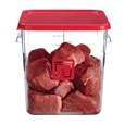 The Rubbermaid Commercial seven Colours of storage and prep tools help to reduce cross-contamination in your kitchen