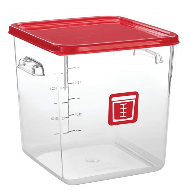 The Rubbermaid Commercial seven Colours of storage and prep tools help to reduce cross-contamination in your kitchen