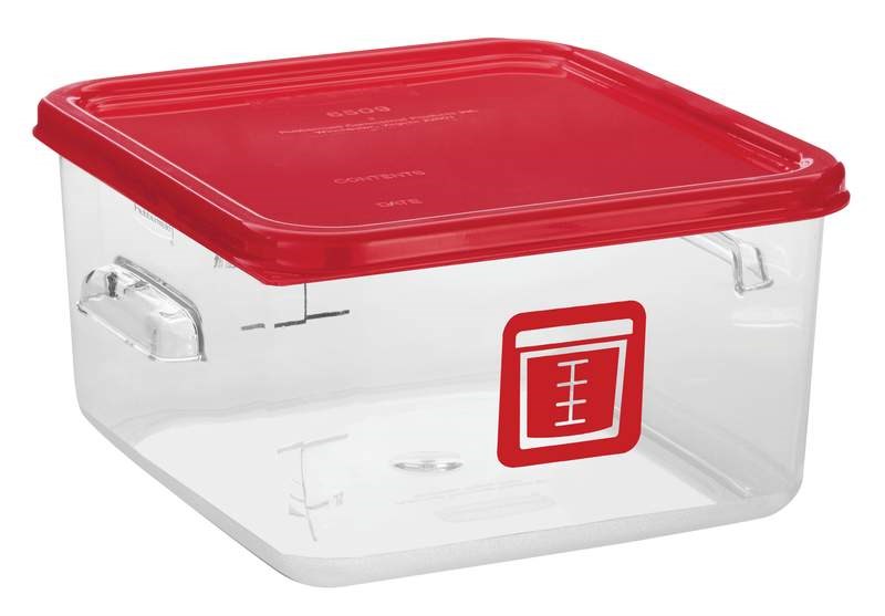 The Rubbermaid Commercial seven Colours of storage and prep tools help to reduce cross-contamination in your kitchen