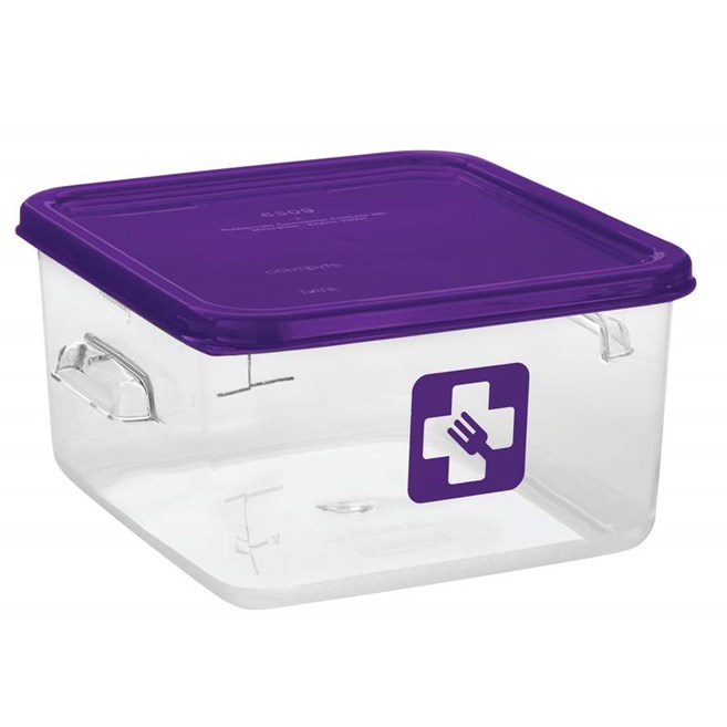 The Rubbermaid Commercial seven Colours of storage and prep tools help to reduce cross-contamination in your kitchen