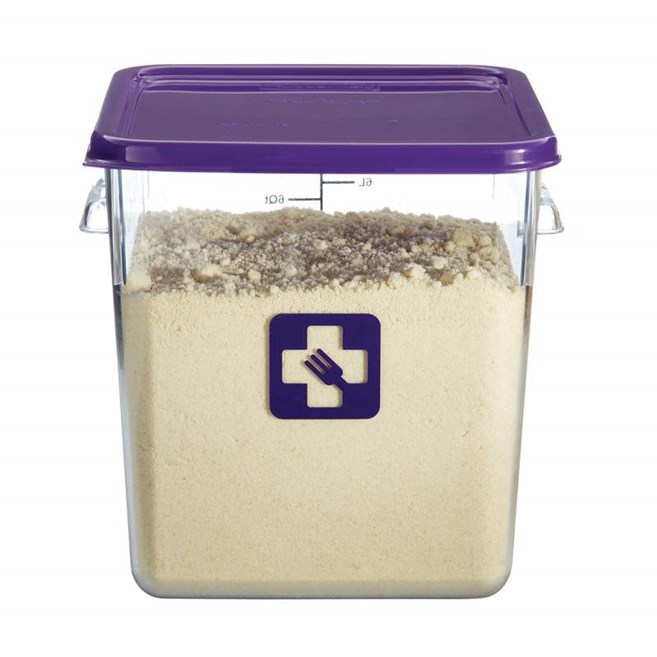 The Rubbermaid Commercial seven Colours of storage and prep tools help to reduce cross-contamination in your kitchen