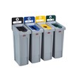 An adaptable recycling solution offers a front-of-house look with back-of-house functionality.