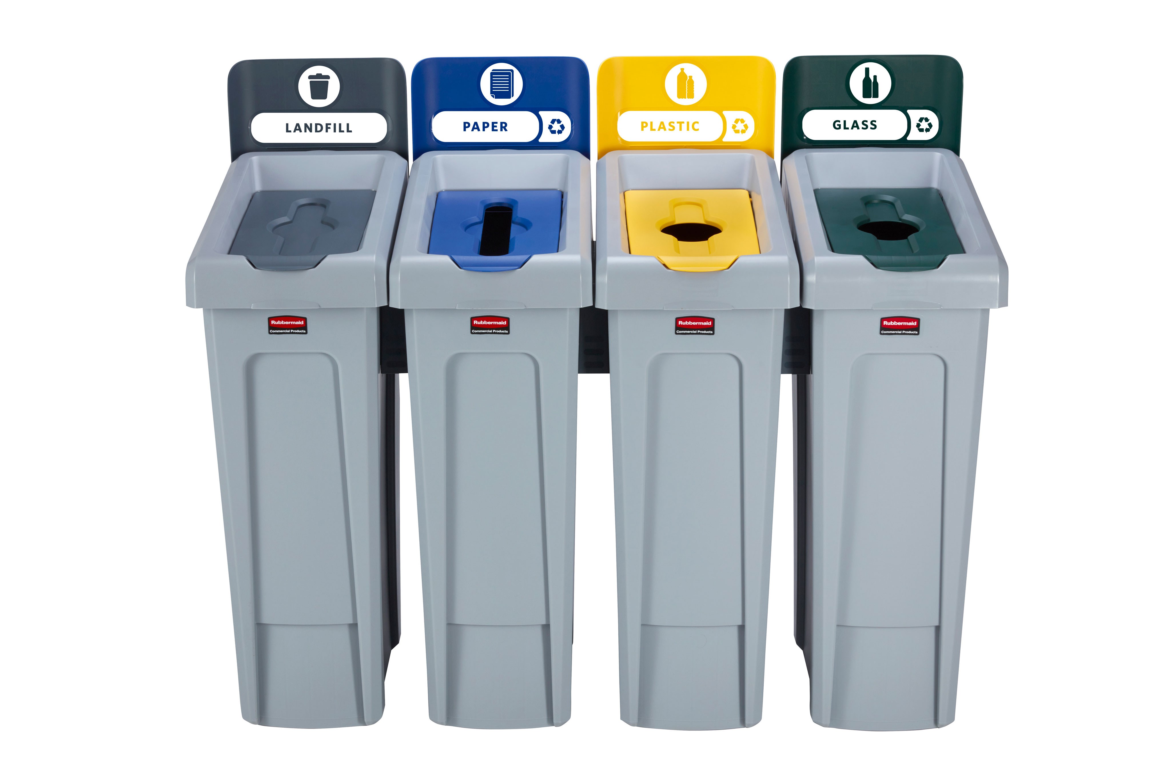 An adaptable recycling solution offers a front-of-house look with back-of-house functionality.