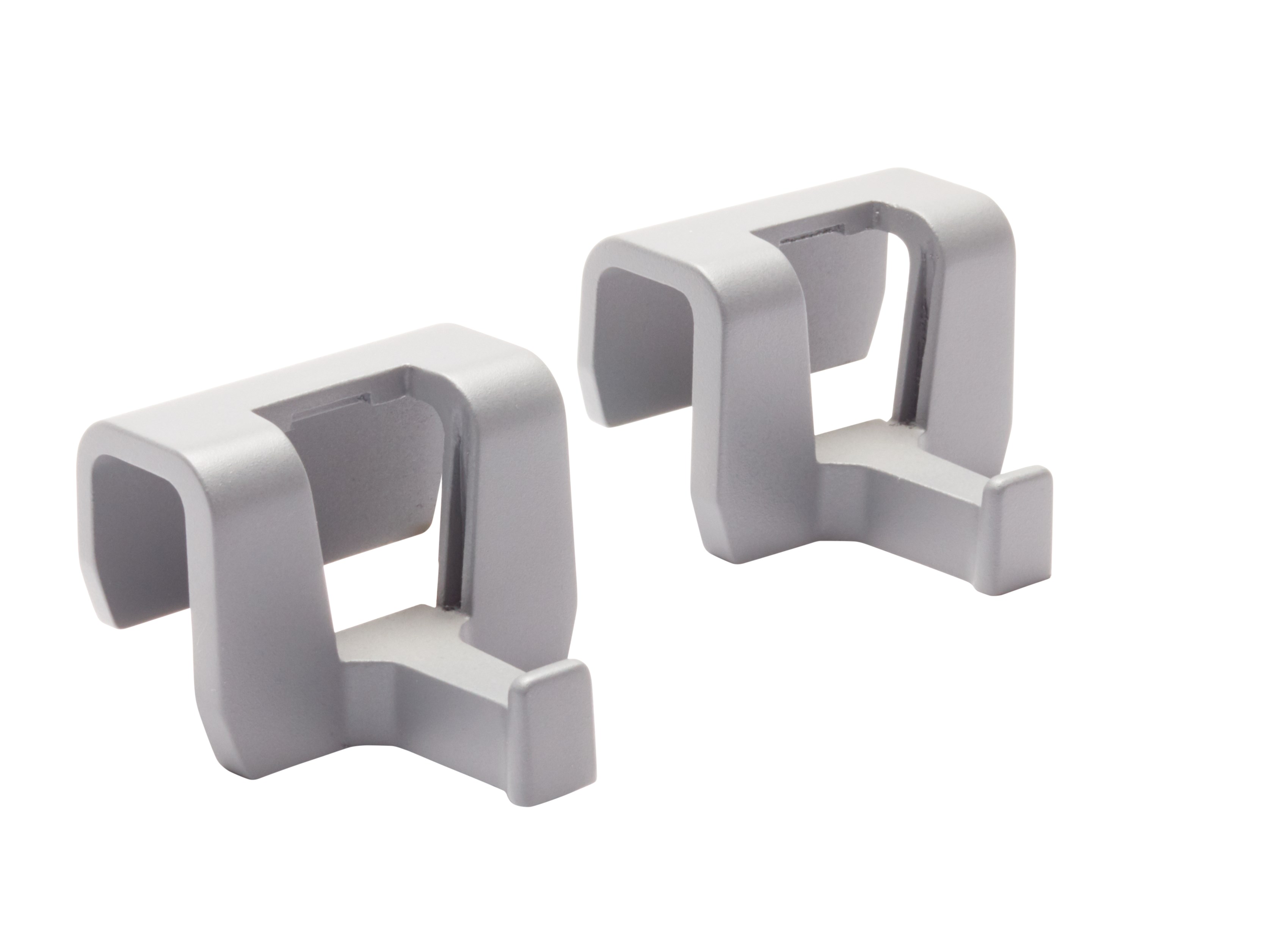 Slim Jim® Peg Hooks can be arranged into hundreds of different configurations for adaptable onboard storage. The clips easily attach onto the rim of any Slim Jim® container or the tool rails of the Slim Jim® Rim Caddy.