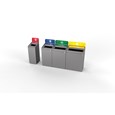 The Rubbermaid Commercial Configure™ Waste Receptacle Trash Can Sign helps increase waste management compliance.